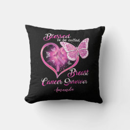 Anpassningsbar välsignad för att kallas Bröstcance Kudde