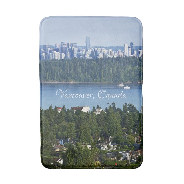 Anpassningsbar Vancouver, Kanadas badmat Badrumsmatta (Framsidan (Vertikal))