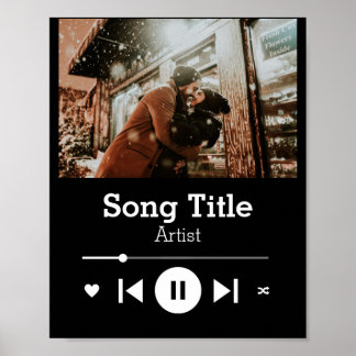 Anpassningsbar Vår Sång Poster