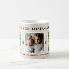 Anpassningsbar Världsmästare Grandma| Foto Kaffemugg