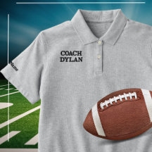 Anpassningsbar Varsity Coach Shirt - Broied Polo