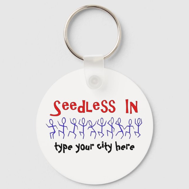 Anpassningsbar Vasectomy Firande Nyckelring (Framsida)