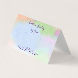 Anpassningsbar Vattenfärgstativ efter Visning efte Visitkort