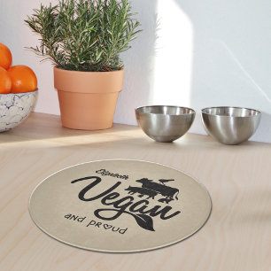 Anpassningsbar Vegan och Proud, köks-