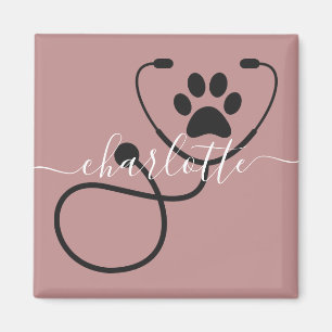 Anpassningsbar Veterinär Veterinary Tech Vet Assis Magnet