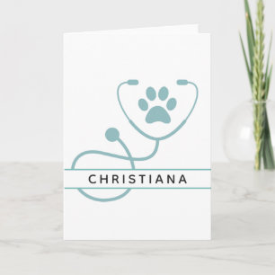 Anpassningsbar Veterinärmedicinska Professioneller Kort