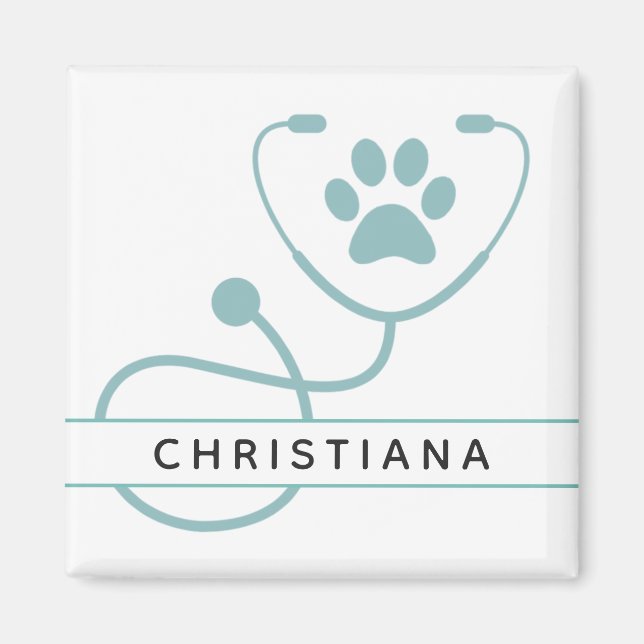 Anpassningsbar Veterinärmedicinska Professioneller Magnet (Framsidan)