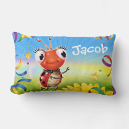 Anpassningsbar vid kudde Lil'Ladybug-intervall