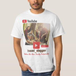 Anpassningsbar-videokanal för inslag t shirt
