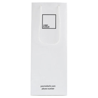 Anpassningsbar Vin Gift Bag med Logotyp