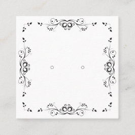 Anpassningsbar Vintage Blommigt Ram Ökande Visning