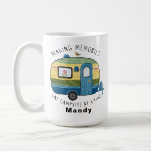 Anpassningsbar Vintage Camper Resecoffe Kaffemugg
