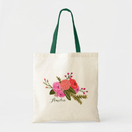 Anpassningsbar | Vintage Garden Tygkasse