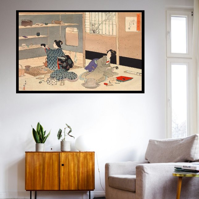 Anpassningsbar Vintage Japansk tea Ceremony Art 2 Poster (Skapare uppladdad)