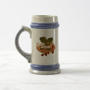 Anpassningsbar Vintage Jordgubbar Retro Fruit Old  Sejdel