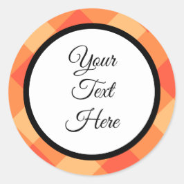 Anpassningsbar Vintage jul - kontroll av bondgårde Runt Klistermärke