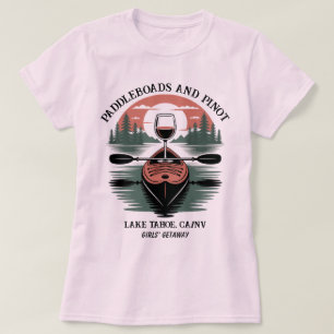 Anpassningsbar Vintage Kayak & Vin Shirt - Group R T