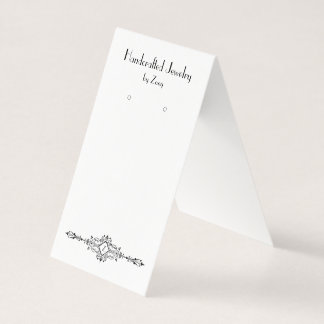 Anpassningsbar Vintage Parisian Stil-mappade avläs Visitkort