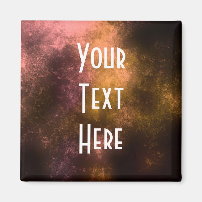 Anpassningsbar Vintage, Struktur, utfyllnadstecken Magnet (Framsidan)