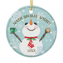 Anpassningsbar Vinter Helgdag jul Snögubbe