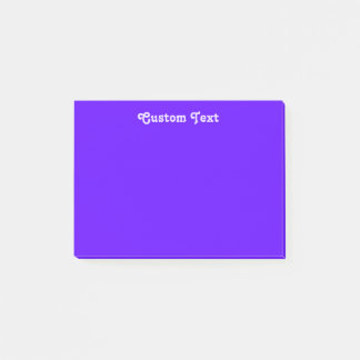 Anpassningsbar Violet/Indigo Post-it Block