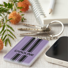 Anpassningsbar Violet Lila Black Auto Tävling Spor