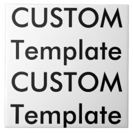 Anpassningsbar Vit keramiskt foto Tile 6 tum x 6 t Kakelplatta