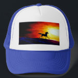 Anpassningsbar Vit och Royal Blått Elegant Modern Keps<br><div class="desc">Anpassningsbar Freedom White and Royal Blue Elegant Modern Template Truckerkeps.</div>