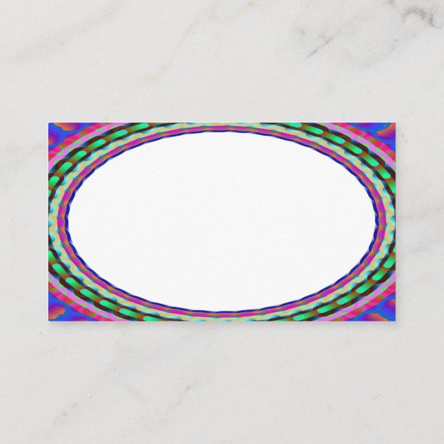 Anpassningsbar Vita B1-Affärskort Visitkort (Baksida)