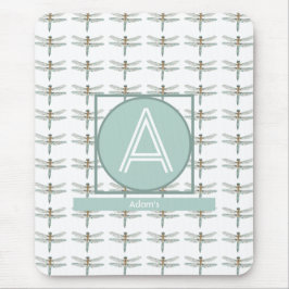 ANPASSNINGSBAR VITA TRENDIG DRAGONFLY PATTER MUSMATTA