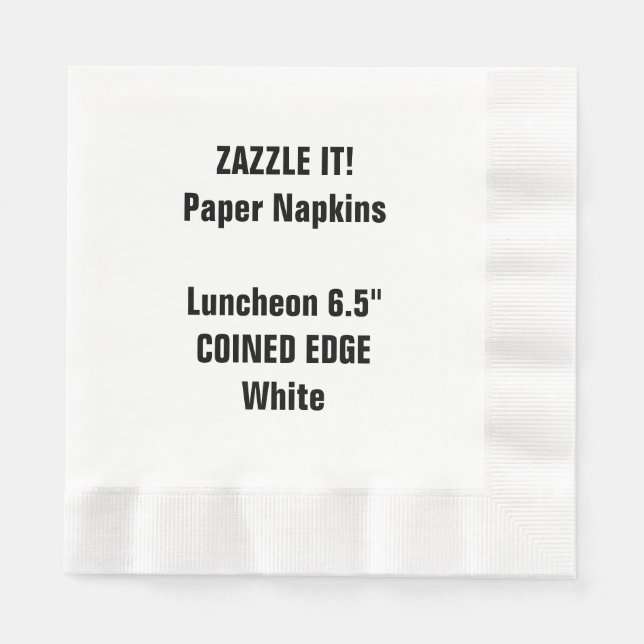 Anpassningsbar VITE Tekad luncheon-Pappersservett  Pappersservett (Framsidan)