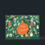 Anpassningsbar Vitsisk julklackare Festive Julkort<br><div class="desc">Ta med dig en lekfull beröring till dina semesterhälsningar med vår Anpassningsbar Viktigt julkort för Nutcracker Card! Det här kortet har en charmerande nötkracker-design med festliga detaljer och tillför en roligt och en nyck fläkt till önskemålen i säsong. Med det här kortet kan du anpassa det med ditt eget perfekt...</div>