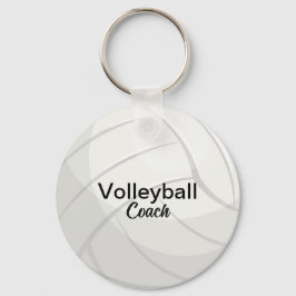 Anpassningsbar Volleyball Coach Keepsak Nyckelring