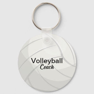 Anpassningsbar Volleyball Coach Keepsak Nyckelring