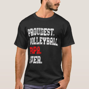 Anpassningsbar Volleyball Pappa Best Pappa någonsi T Shirt
