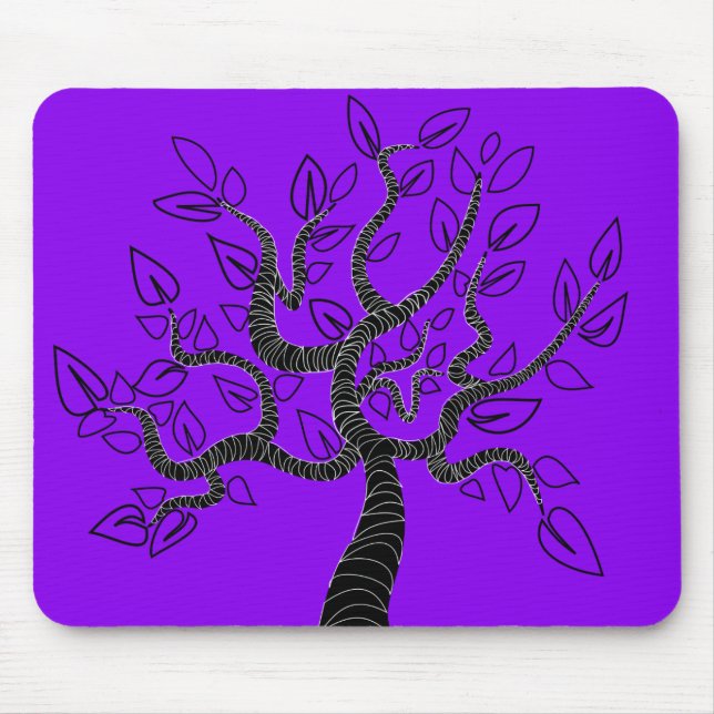 Anpassningsbar Volors Mouse Pad med Livets träd -  Musmatta (Framsidan)