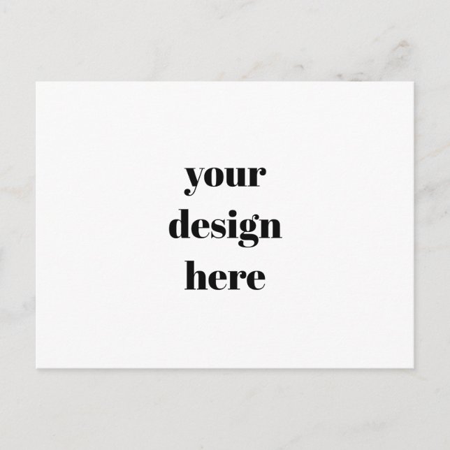 Anpassningsbar Vykort (Framsida)