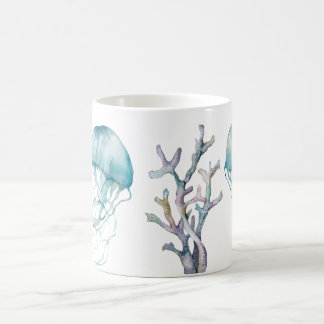 Anpassningsbar Watercolor Jellyfish Mugg