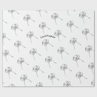 Anpassningsbar Weimaraner Wrapping Papper Presentpapper