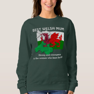 Anpassningsbar WELSH MORSA Flagga Wales T Shirt
