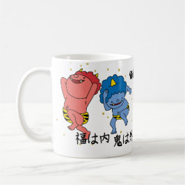 Anpassningsbar Whimsical Funny Japansk Kanji Calli Kaffemugg