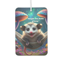 Anpassningsbar Whimsical Opossum Psychedelic Hippi