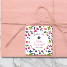 Anpassningsbar White ・ Berry Preserve DIY Canning