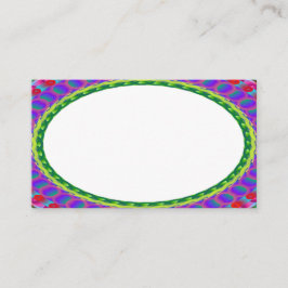 Anpassningsbar White Center B7 Affärskort Visitkort