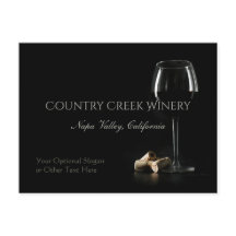 Anpassningsbar Winery/Cocktail Party vykort