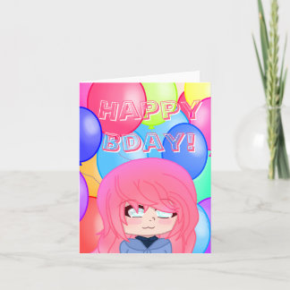 Anpassningsbar Wingz Lillanna Birthday Card Helgkort