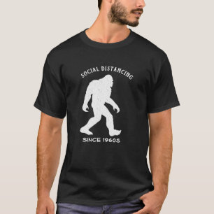 Anpassningsbar Womens Manar Big Foot Social Avstå T Shirt
