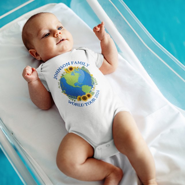 Anpassningsbar World Travel Sunrows Earth Vacation T Shirt (Skapare uppladdad)