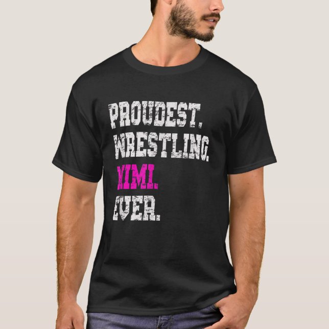 Anpassningsbar Wrestling Mimi TShirt Best Mimi You T Shirt (Framsida)