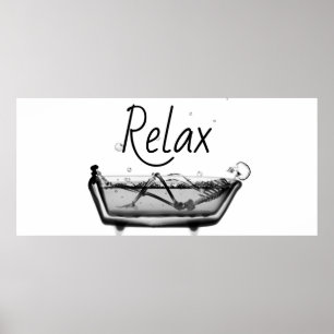 Anpassningsbar Xray Fish Aquarium Background Slath Poster